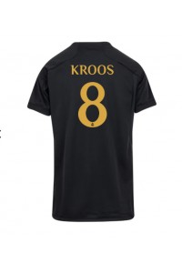 Real Madrid Toni Kroos #8 Jalkapallovaatteet Naisten Kolmaspaita 2023-24 Lyhythihainen